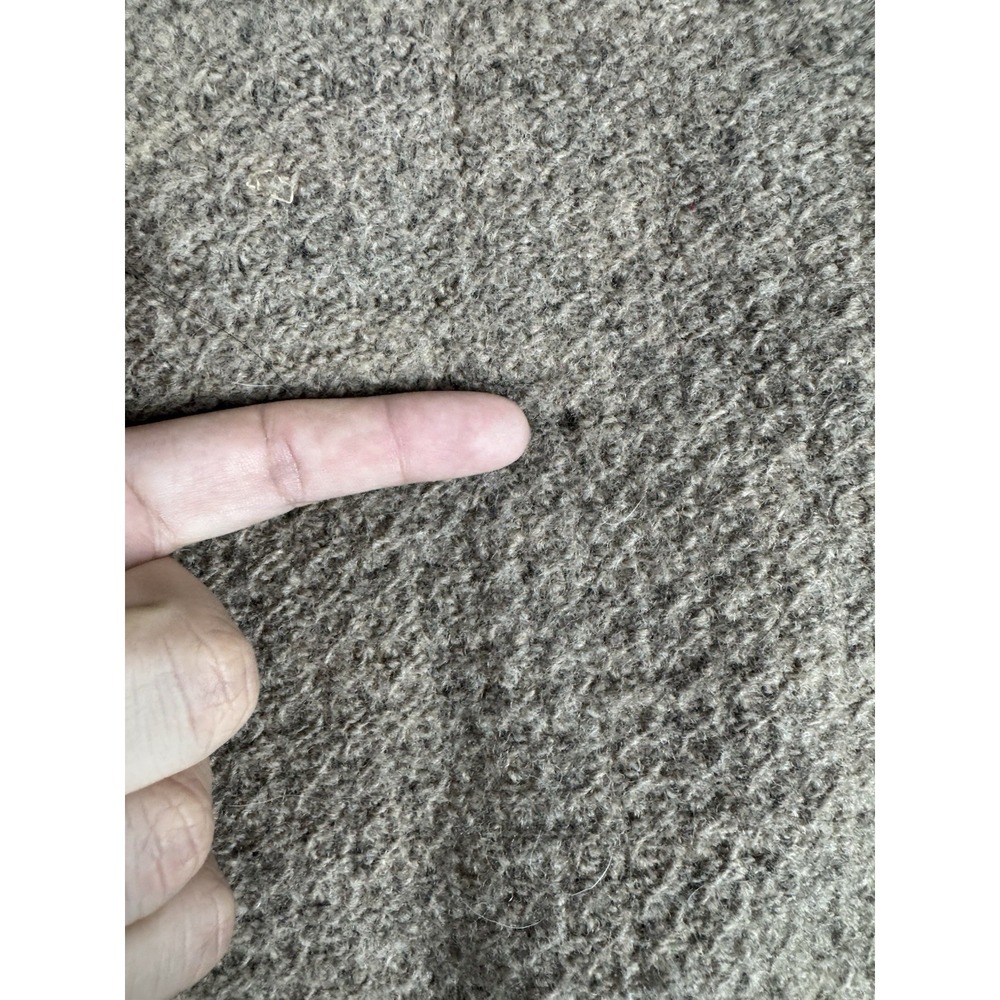 Vintage LL Bean 100% Wool Full Zip Sweater‎ Womens XL 90s USA Western Utility - Picture 8 of 15